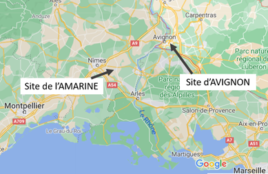 Sites Amarine et Avignon